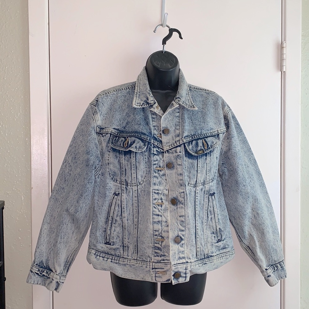 Lee denim acid washed Jean jacket